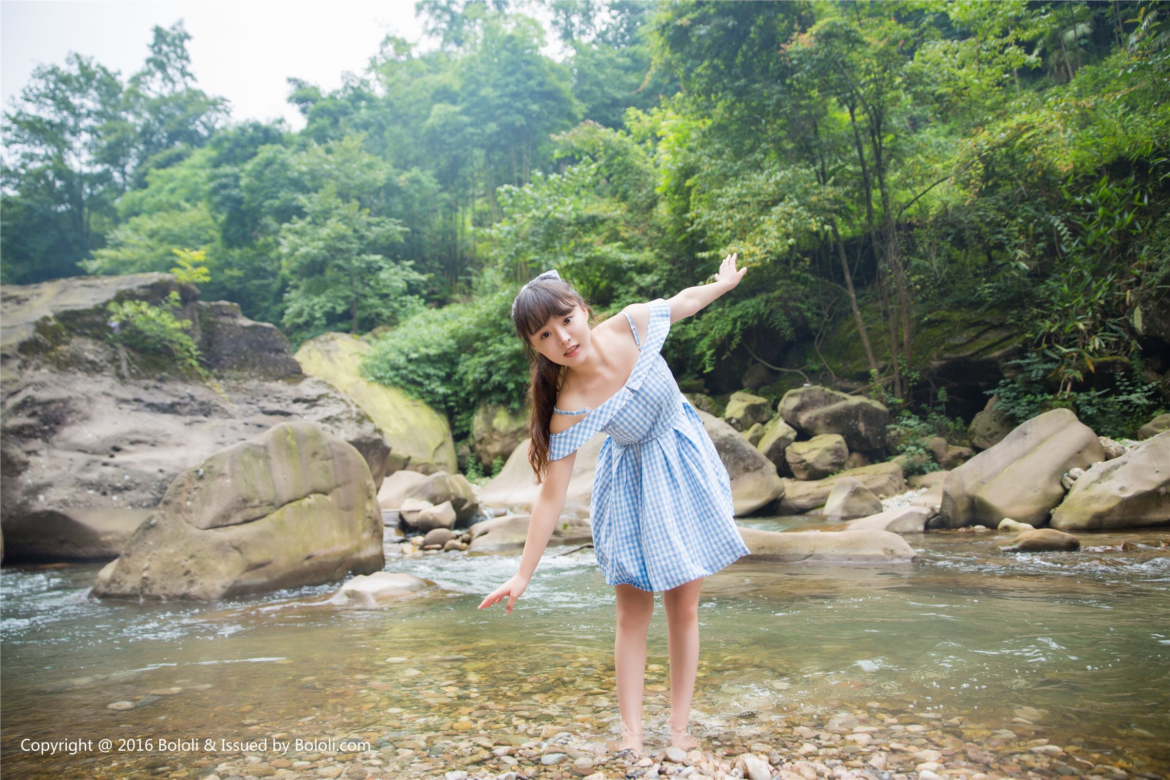 [BoLoLi波萝社]2017.08.11 Vol.100  柳侑绮